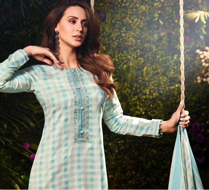 Pure Viscos Embroidered Suit - MYLUXURY LANE ENTERPRISE